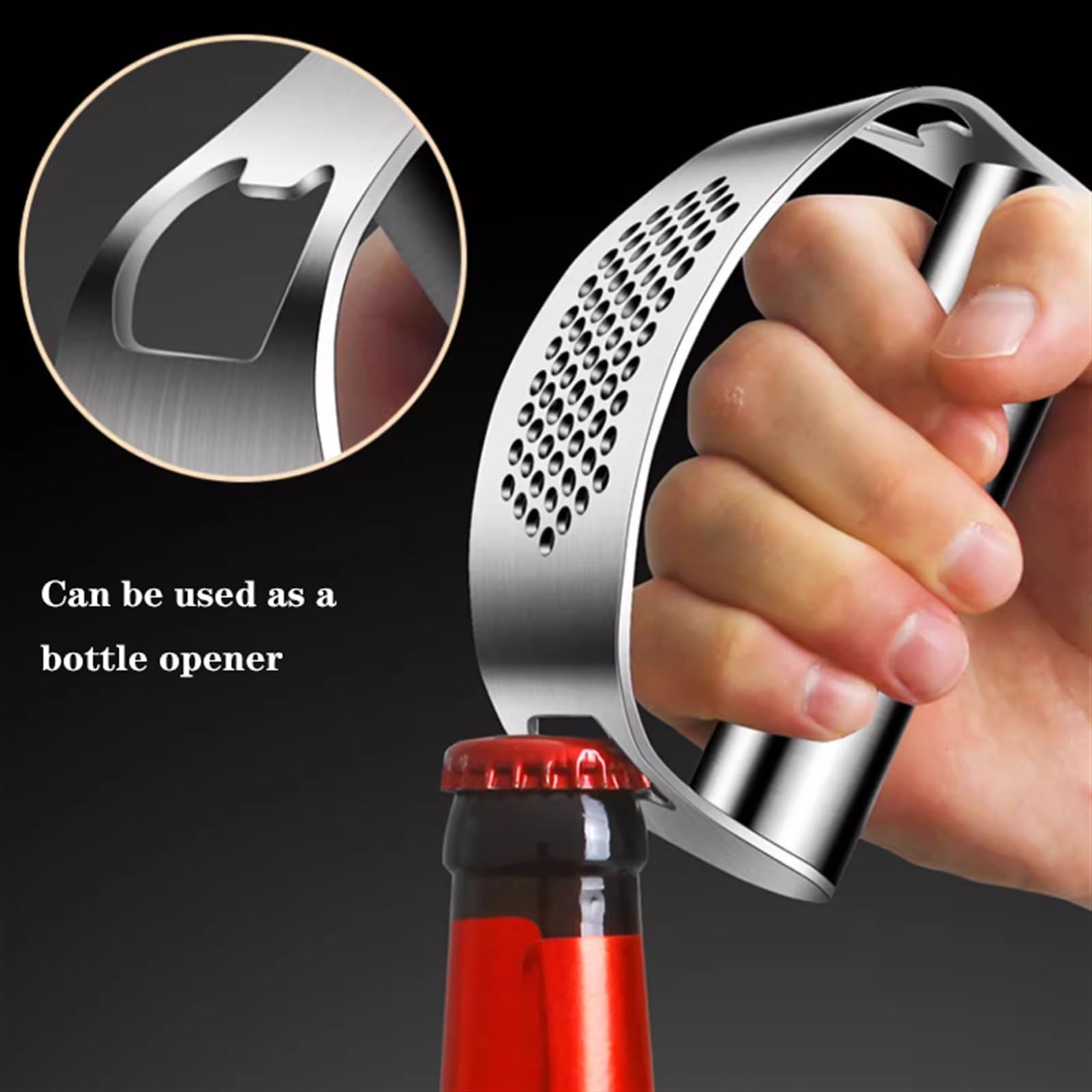 Prensa de ajos, picadora manual, apta para lavavajillas, herramienta de cocina inoxidable para triturar fácilmente el ajo, utensilio de cocina esencial
