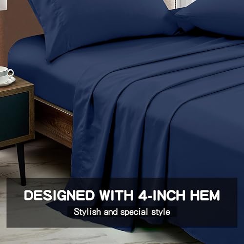 Miniatura 9 de FreshCulture Sábana encimera individual XL  Sábana encimera individual XL de calidad de hotel  Sábana superior de microfibra cepillada  Ultra suave