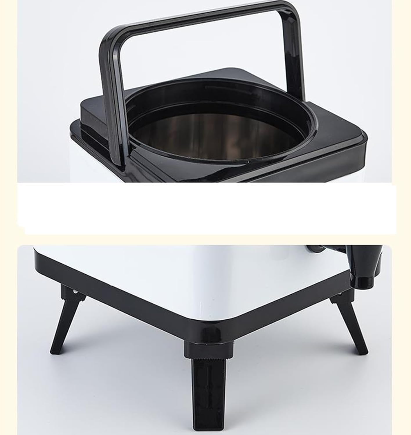 粉引 平水指 小川哲男 氏作 共箱入 荒川武夫作／荒川豊蔵の息子 粉引風