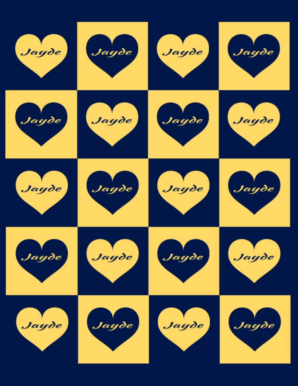 JAYDE: Beautiful Jayde Present - Perfect Personalized Jayde Gift (Jayde Notebook / Jayde Journal)