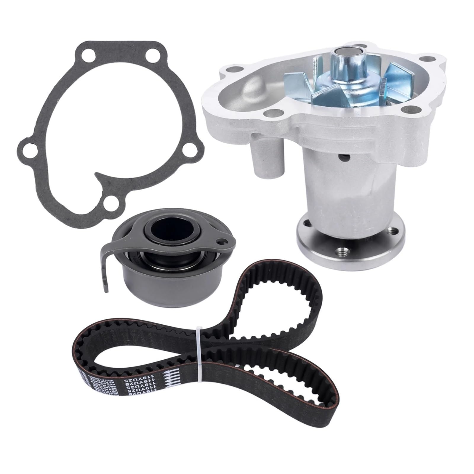Bomba Agua Para Mitsubishi Para Minicab 660cc 3G83 Motor U42T U62T Correa Distribución Bomba Agua Con Kit Polea Tensora MD997689 Bomba Auxiliar Automóvil