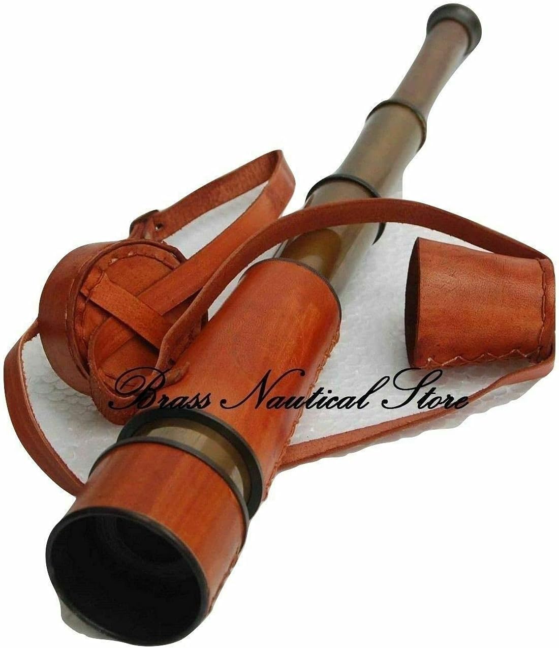 Antique Brass Telescope Vintage Pirate Spyglass Maritime Telescope Gift