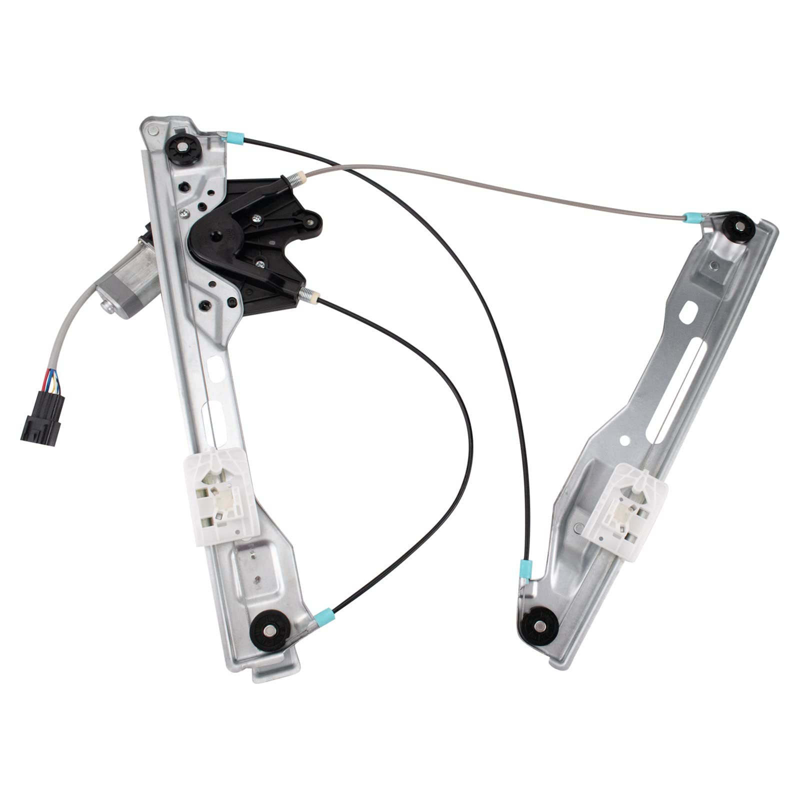 TRQ Front Left Power Window Regulator &amp; Motor Assembly Drivers Side Compatible with 2013-2020 Ford Fusion