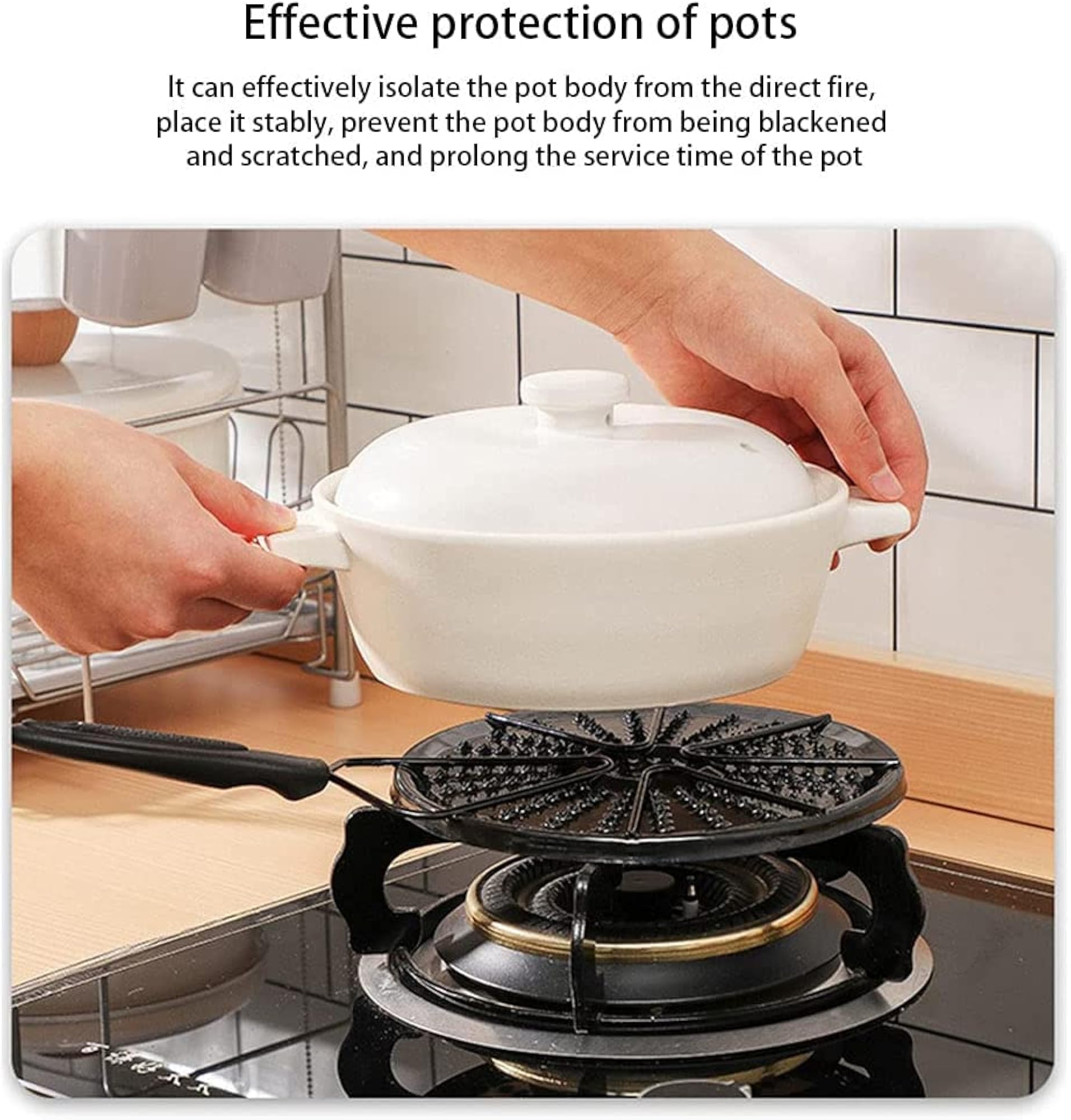 Heat Diffuser for Gas Stovetop, Cooking Adapter Plate