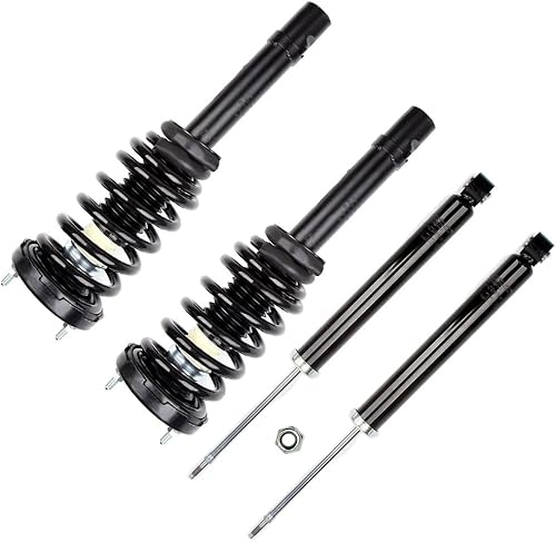 AUTOMUTO Conjunto completo de amortiguadores delanteros y traseros para Hyundai Sonata 2006-2011 para Hyundai Azera, 2006-2010