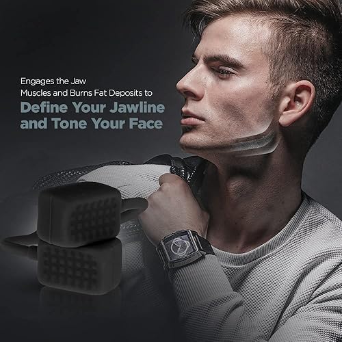 Miniatura 6 de LoGest Ejercitador de mandíbula  4 niveles de resistencia para la cara y el cuello  Dirige los músculos de la mandíbula para tonificar y apretar la