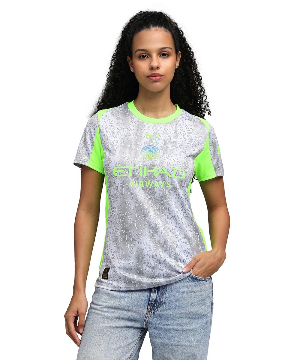 PUMA Manchester City Third Shirt 2025/26 Season - Womens - Pro Green - Size: XXL