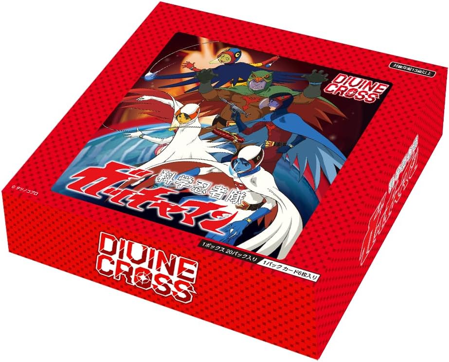 Tea Zeees (TCG) Gatchaman Divine Cross 6 Box in Carton
