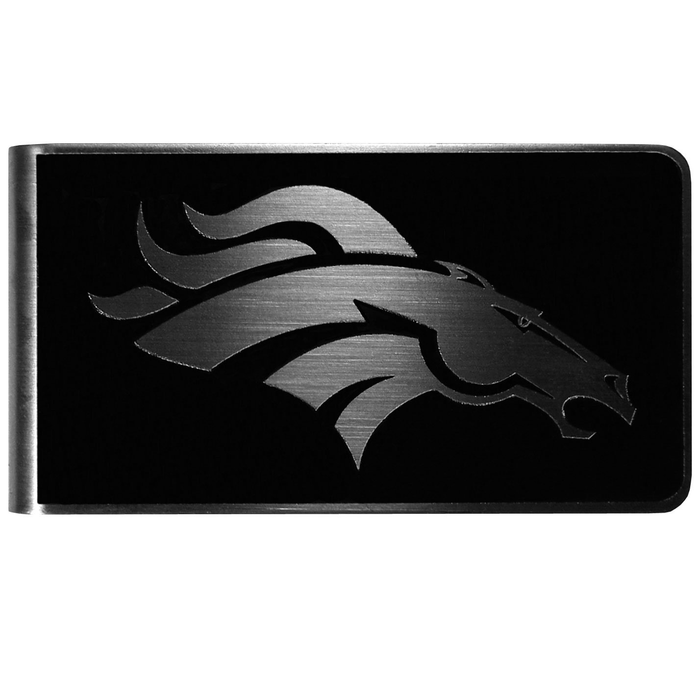 Siskiyou NFL Unisex Black and Steel Money Clip
