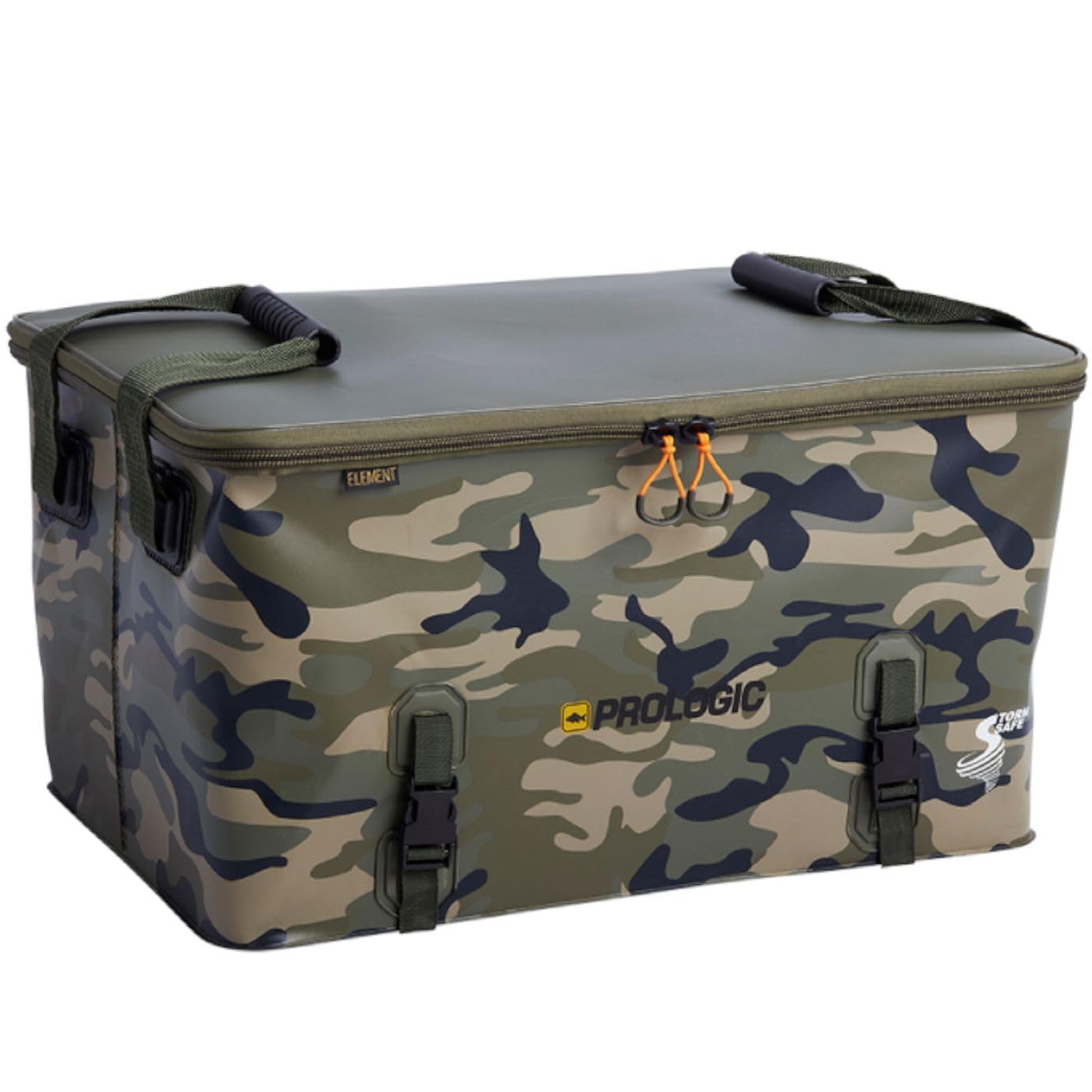 Prologic Element Storm Safe 72706 Karpfenangeln, Tarnmuster, groß, 54 l