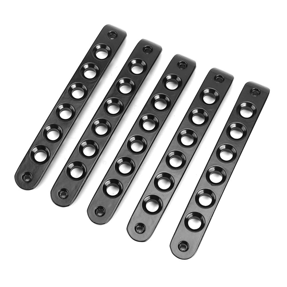 Insert de poignée de maintien et boutons poussoirs de porte pour modification JK