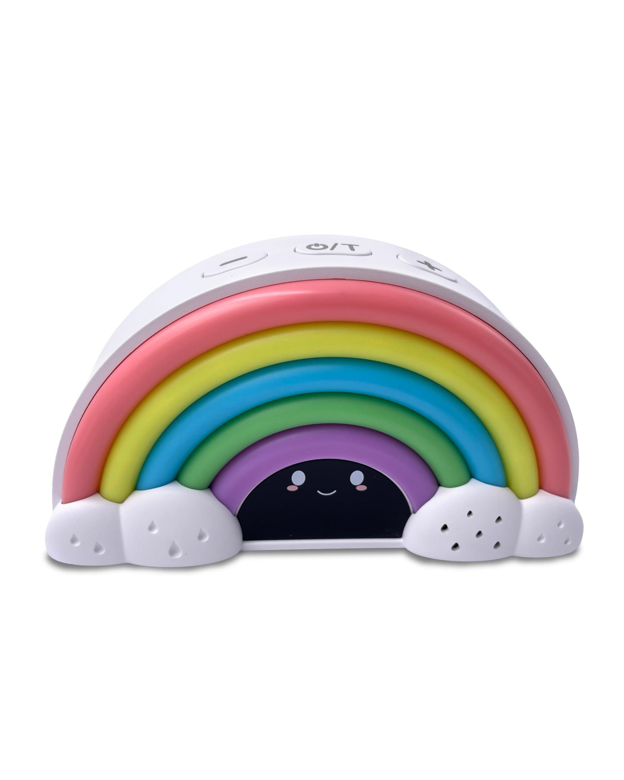 Timer visivo con rumore bianco e luce notturna – Rainbow Timer per bambini, luce dimmerabile, ricaricabile tramite USB-C, aiuto per addormentarsi e aiuto per la concentrazione per la scuola e la casa