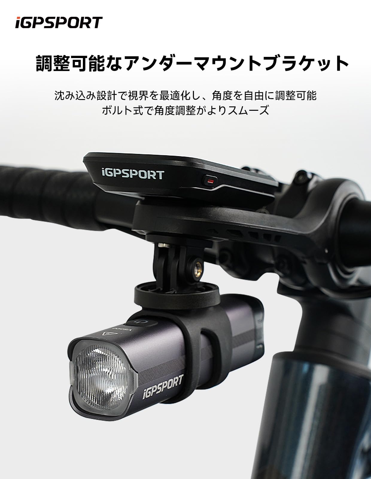 Amazon.co.jp: iGPSPORT S82 M80 Compatible Bottom Mount Adapter