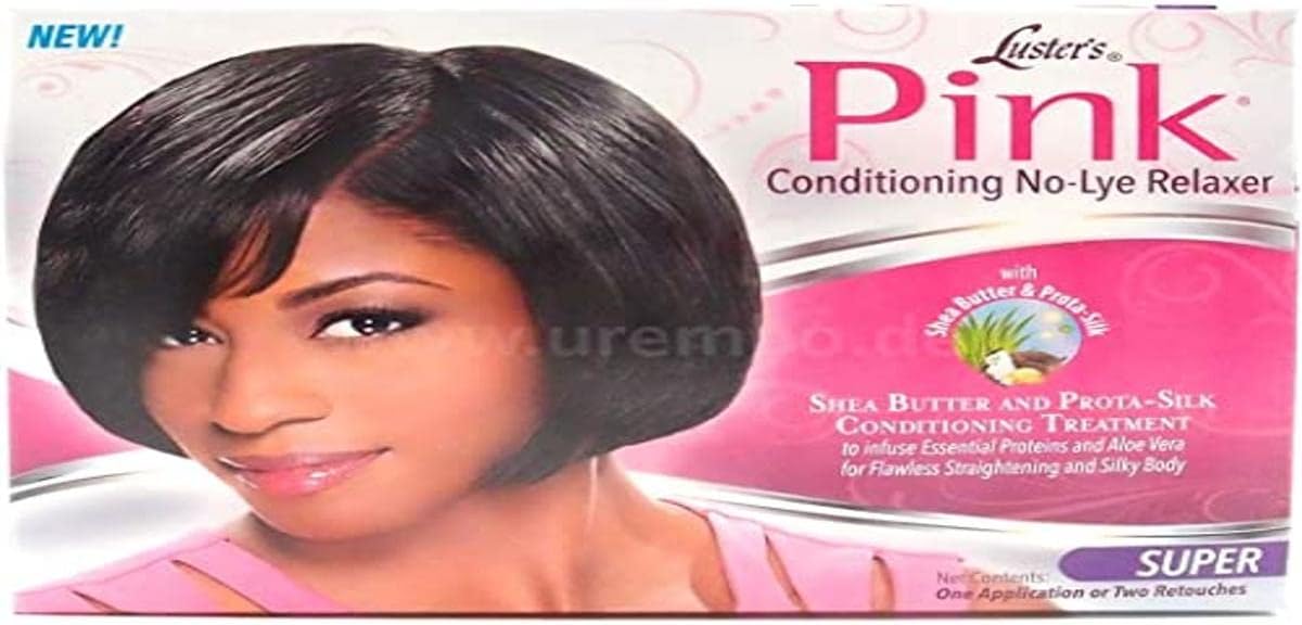 Pink Conditioning No-lye Relaxer Super Strength,