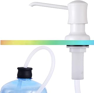 Ultimate Unicorn Sink Soap Dispenser with 40-Inch Tube Kit, White