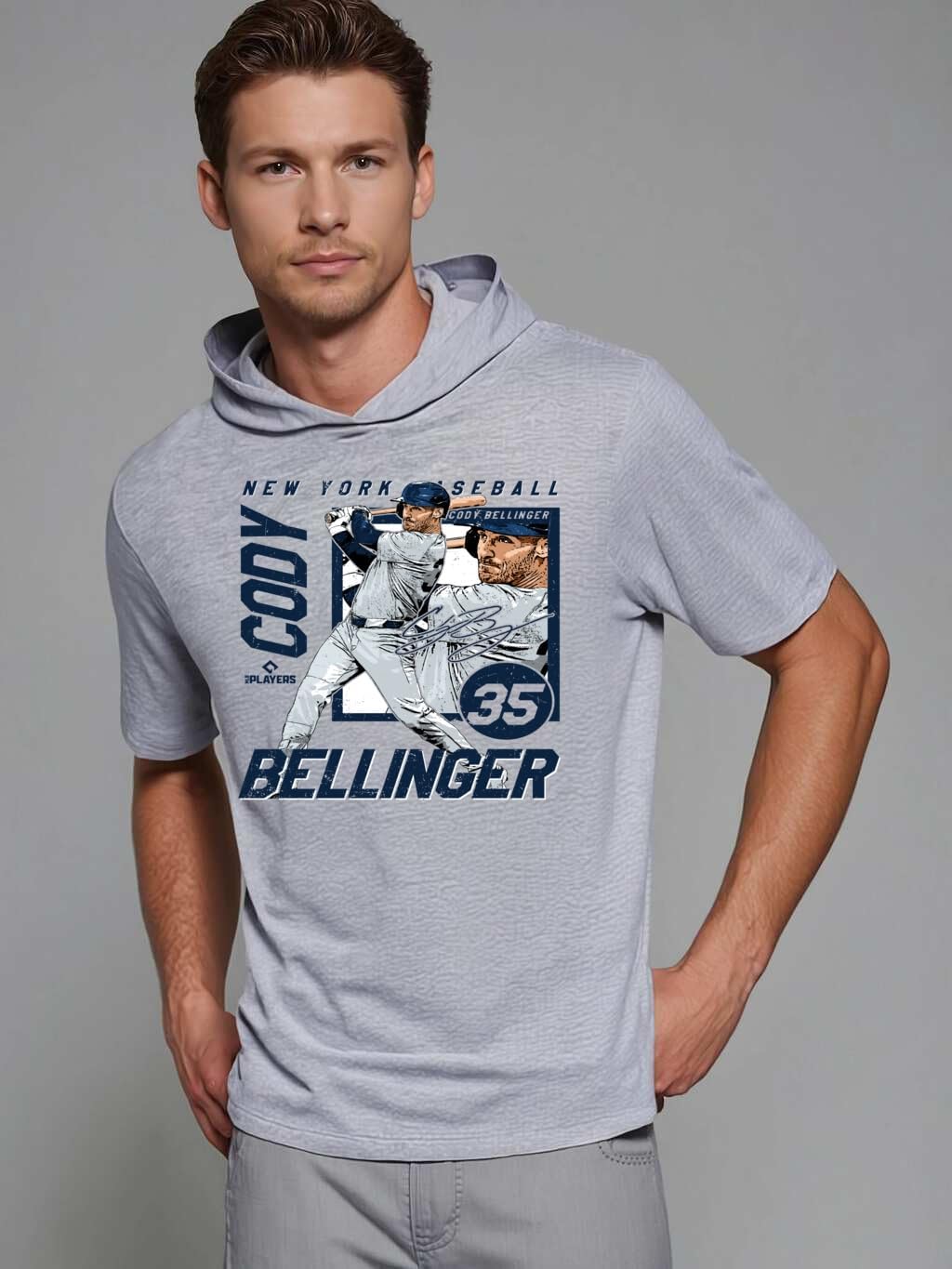 License Champs Men's Cotton Short Sleeve Hoodie | Hooded T-Shirt | Official NCAA Merch