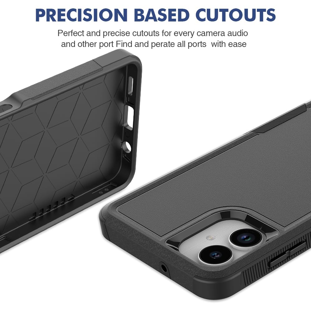 Amazon.com: Ryphez Case for Samsung Galaxy A06, TPU+PC Dual Layer