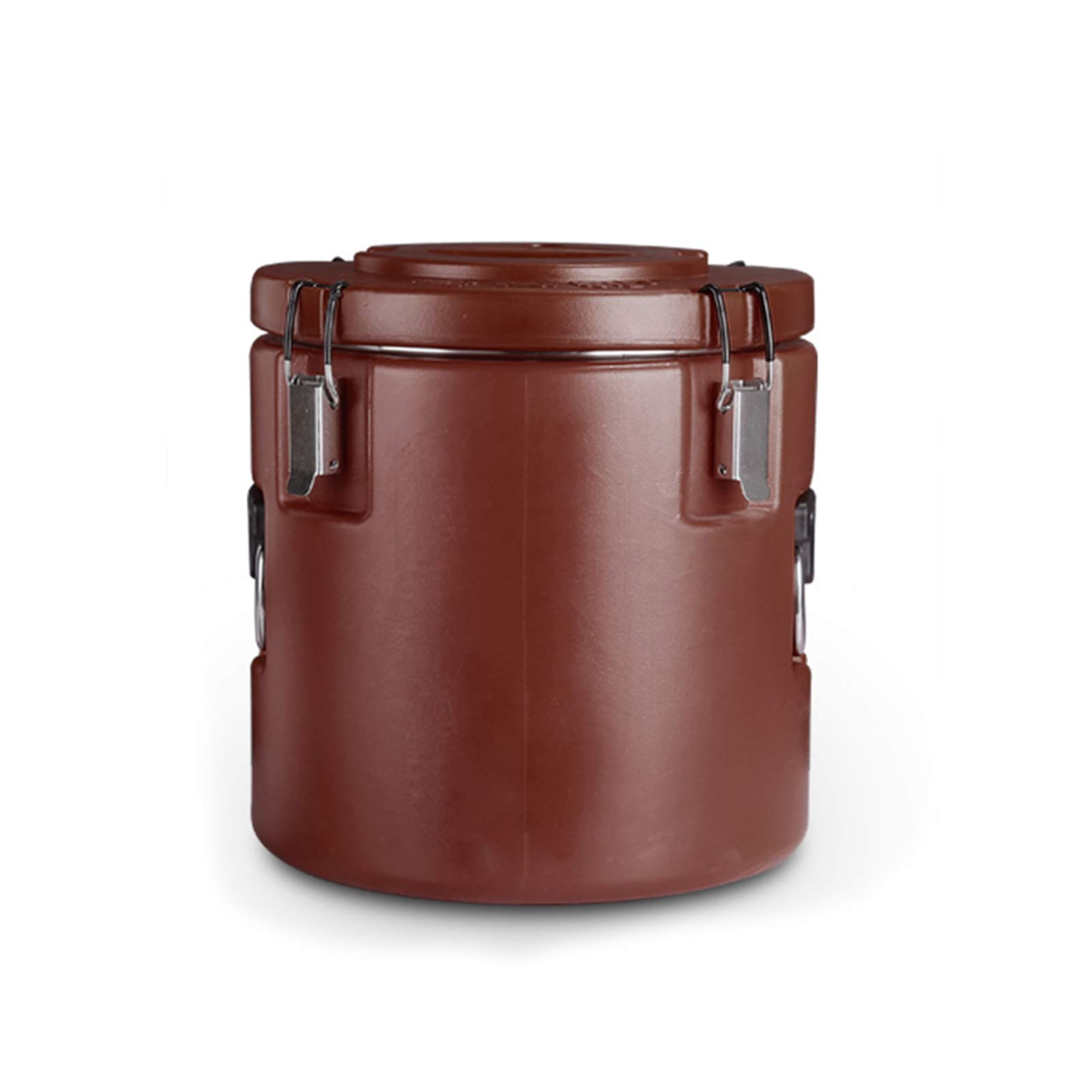 dozownik izolowany, Komercyjna izolowana beczka na ryż o pojemności 16 l(Brown)