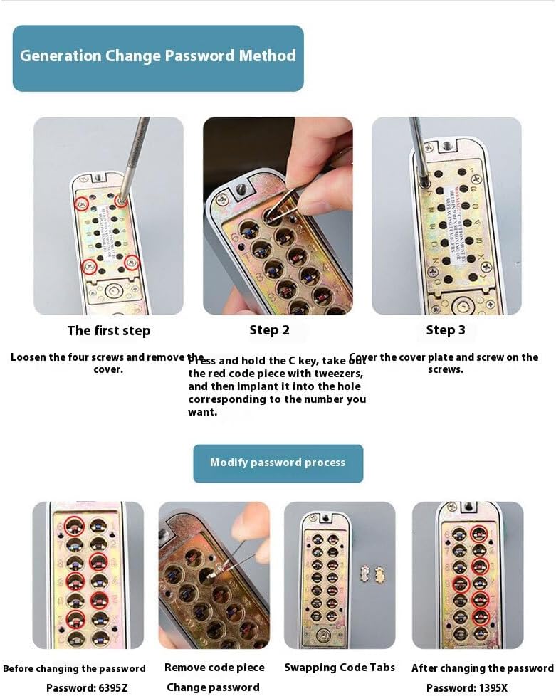 二重ドアロック防水レトロスタイルパスワードロックダブルセキュリティキャンピングカーロックセキュリティドア亜鉛合金