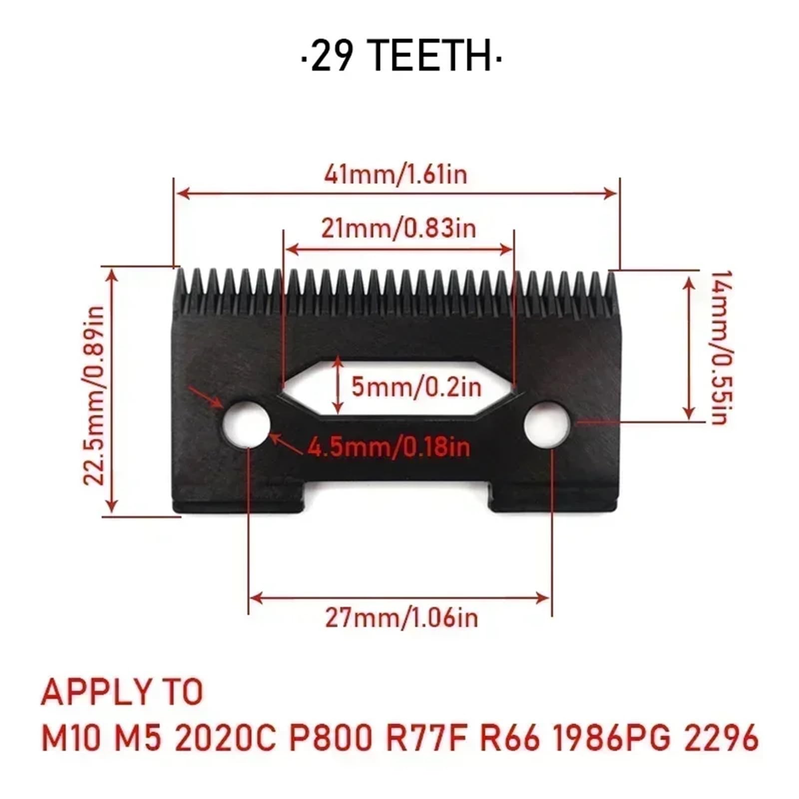 Lame In Ceramica Mobili,Compatibile Con MADESHOW M10 M5f KM2296 Clipper