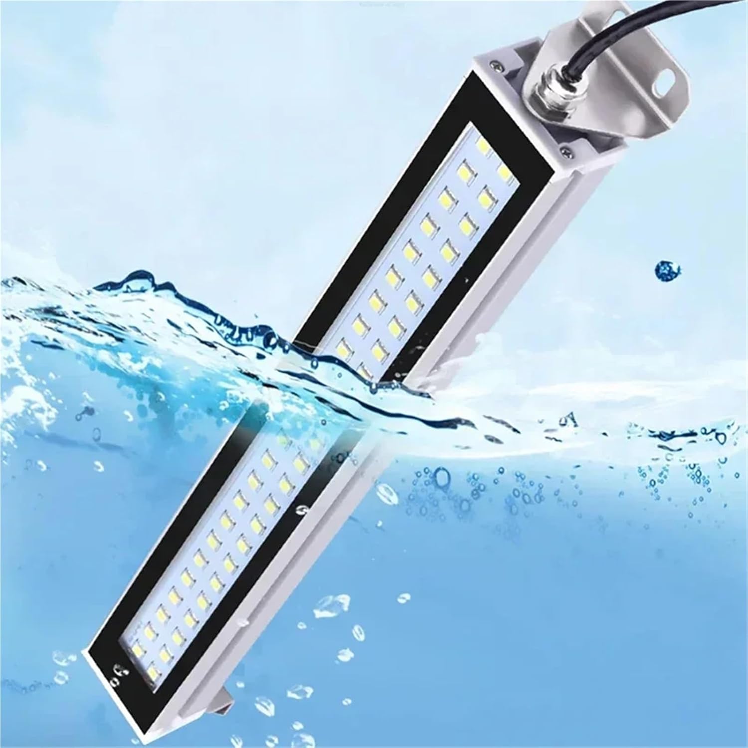 DC24-36V CNC Lathe Lighting Lamp Led Lamps Led Machine Tool Aluminum Alloy Work Lights Waterproof(35cm Cool White)