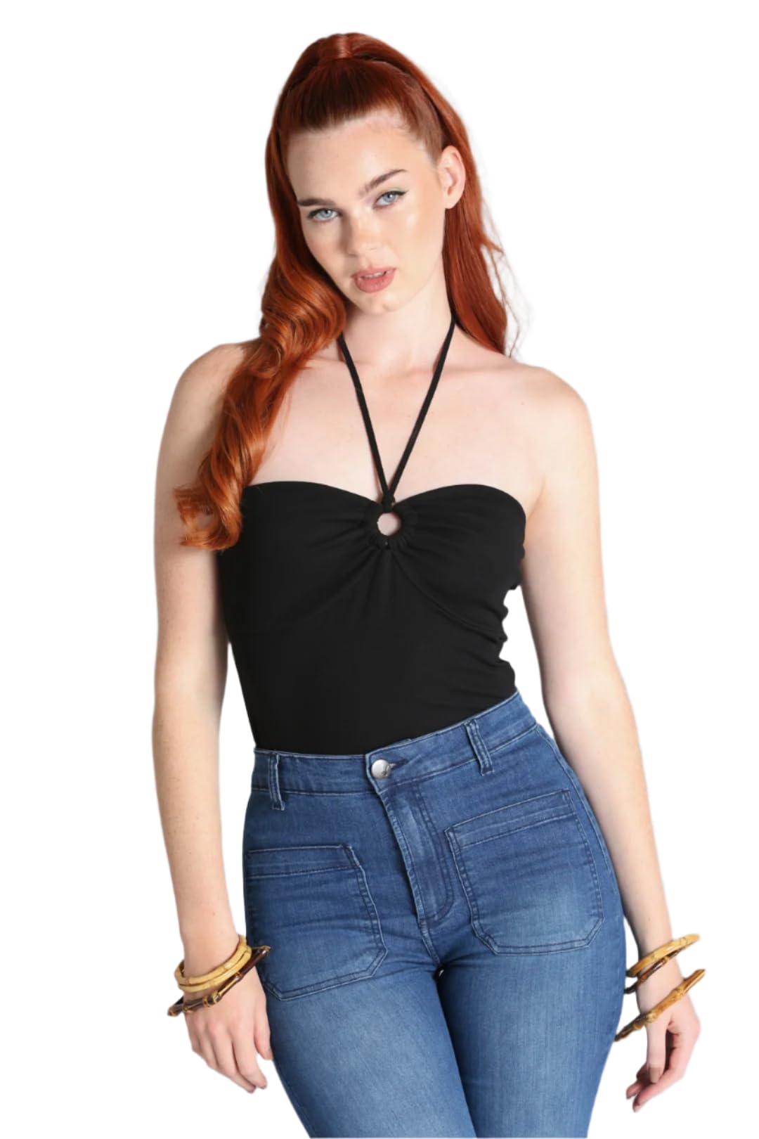 Hell Bunny Maya Top Black