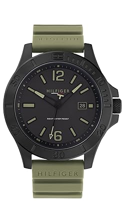Tommy Hilfiger Analog Black Dial Watch for Men-NETH1791992
