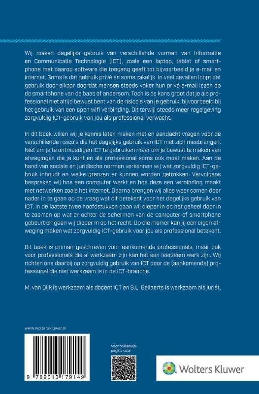 Zorgvuldig ICT-gebruik: Een eerste kennismaking met het zorgvuldig gebruik van ICT