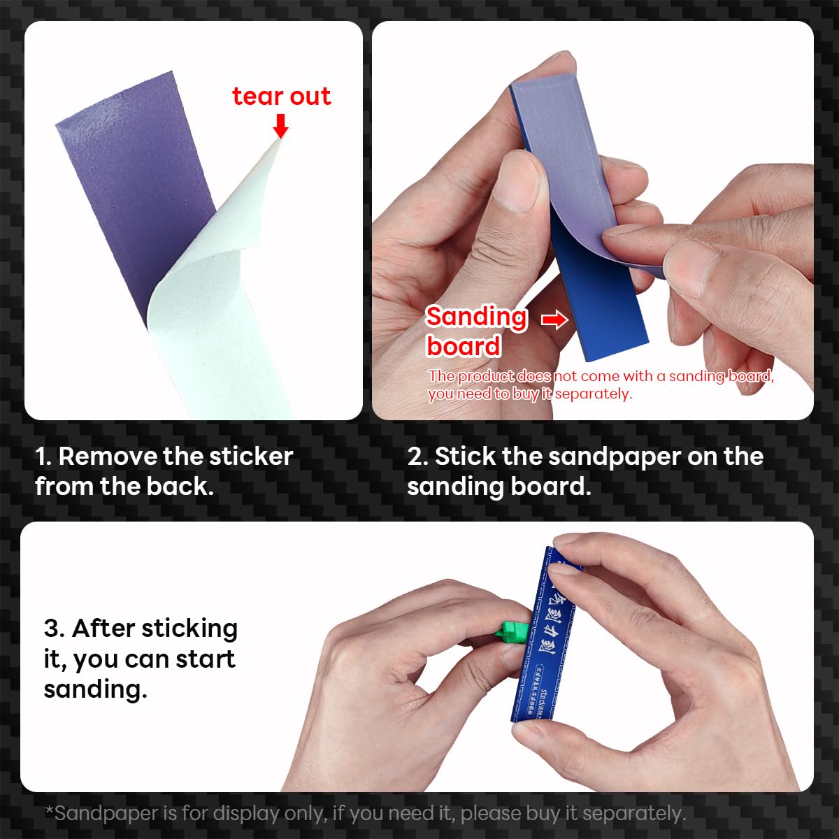 Stedi Metal Sanding Sticks - Model Building Tools -5