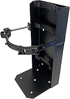 Vista 3 de Extintor de incendios seco universal de 30 libras, soporte de cilindro de dióxido de carbono de CO2 de aluminio de 20 libras, 7 1/2 "a 8" de diámetro