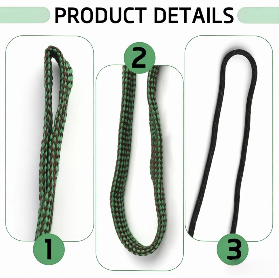 Hilo limpiador de cañones para rifles calibre .22, .223 y 5.56 mm – Kit de limpieza eficaz para pistolas, rifles y escopetas – Solución de limpieza reutilizable y portátil
