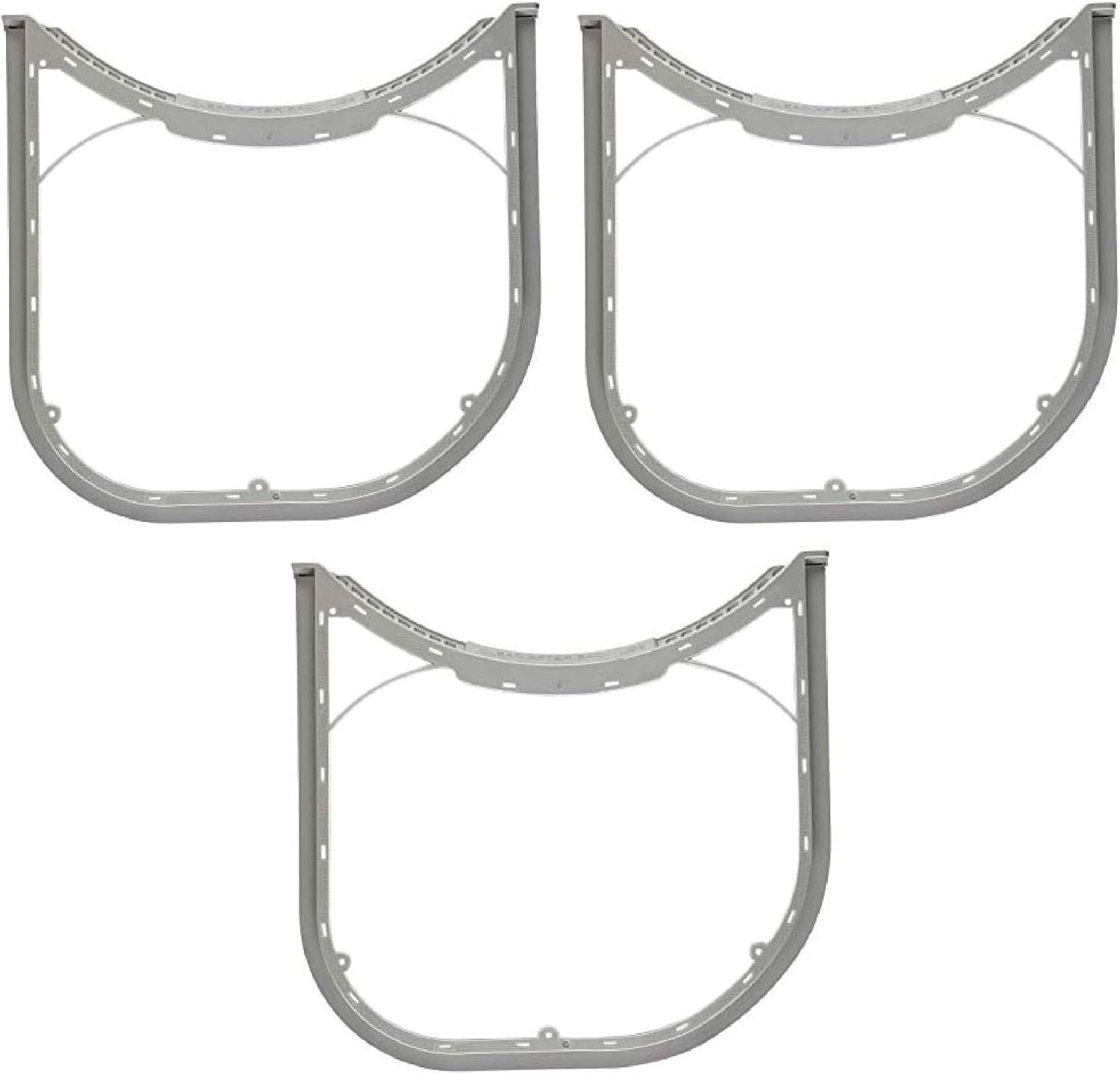 Nispira Lint Trap Screen Filter Replacement Compatible with LG Electronics Cloth Dryer 5231EL1003B, 3 Filters