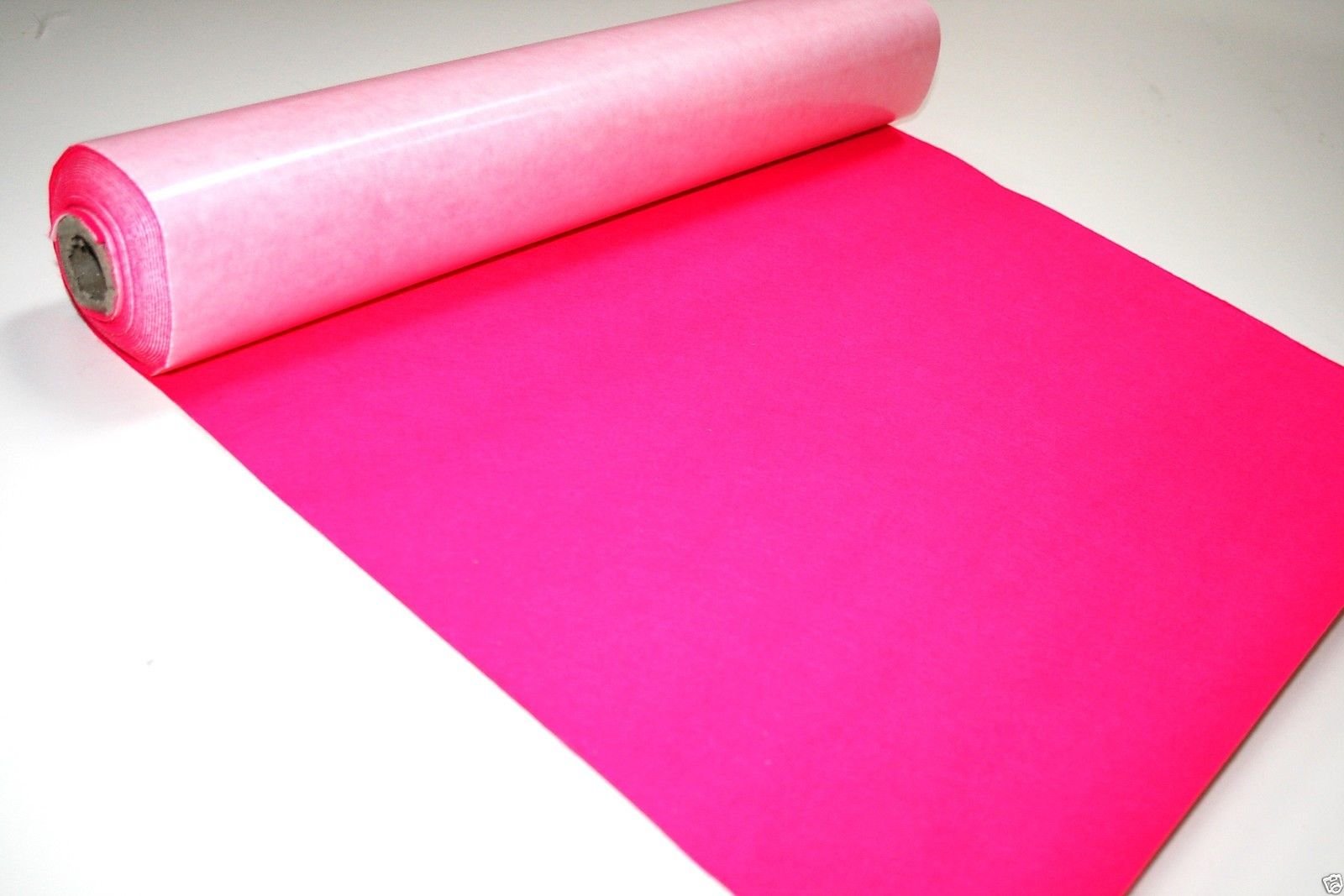 Self Adhesive Felt Baize Fabric Mini Rolls - Cerise, 1/2Mtr - 50cmx45cm