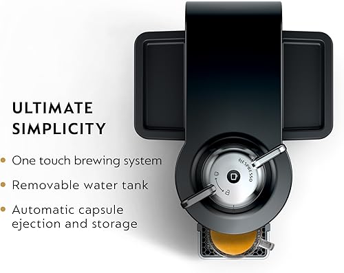 Miniatura 2 de DeLonghi America Inc ENV135B Nespresso Vertuo Evoluo Cafetera de café y expreso color negro