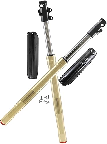 Miniatura 3 de WPHMOTO 451.890 in 31.102 in horquillas hidráulicas delanteras amortiguadores de suspensión para motocross Dirt Pit Bike 110cc 125cc 150cc