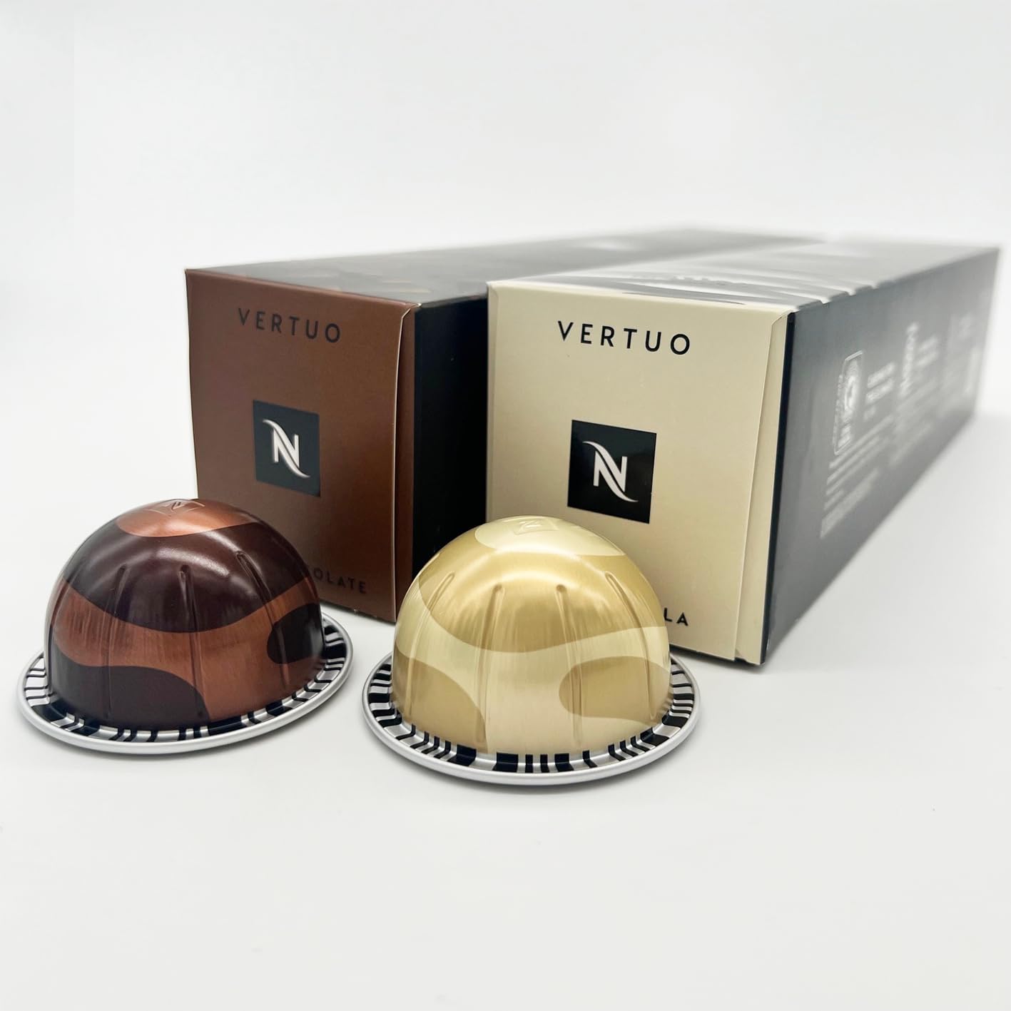 VertuoLine Vanilla & Chocolate Coffee Pods 10 Count (Pack of 2) Grocery & Gourmet Food