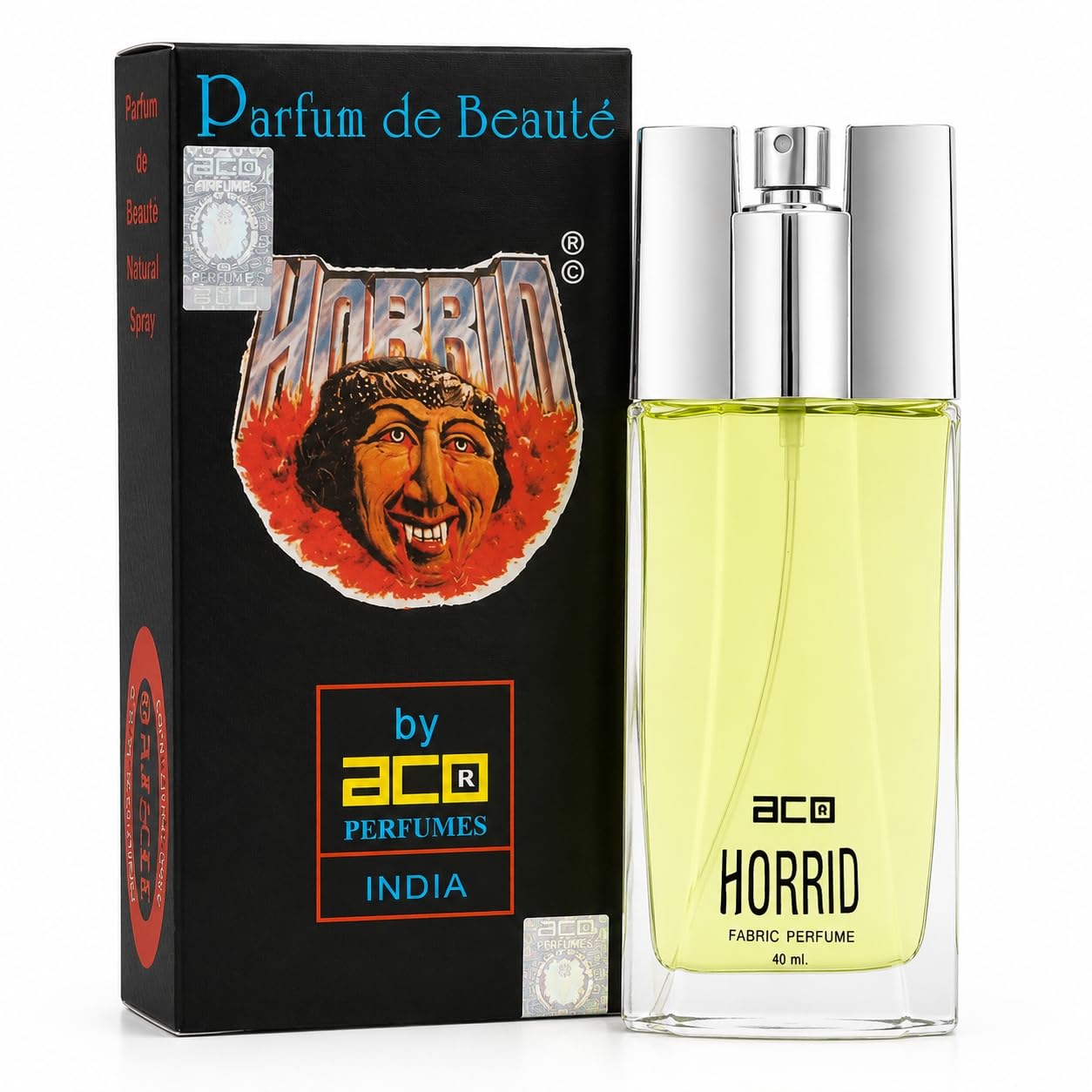 ACO Horrid Fabric Perfume Spray 40ml | Long Lasting Premium Woody Citrus Fragrance | Clothes & Fabric Freshener | Fine Mist Spray | Travel Friendly-image-18