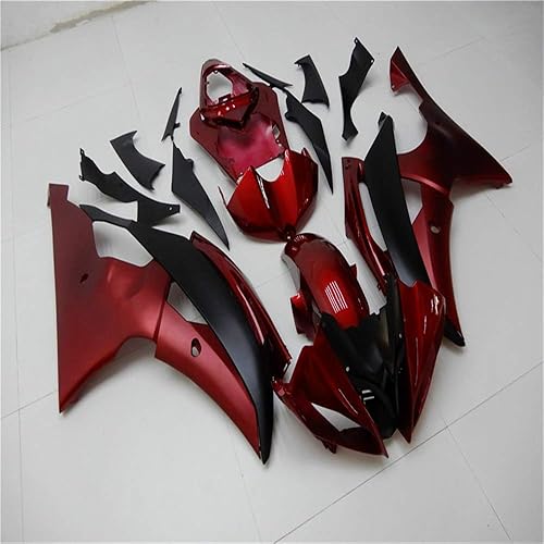 Miniatura 2 de NT FAIRING Carenado de inyección rojo negro apto para Yamaha 2008-2016 YZF R6 nuevo kit pintado ABS plástico motocicleta carrocería mercado de