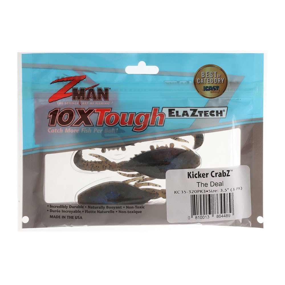 Amazon.com : Z-Man KC35-320PK3 Kicker Crabz 3.5