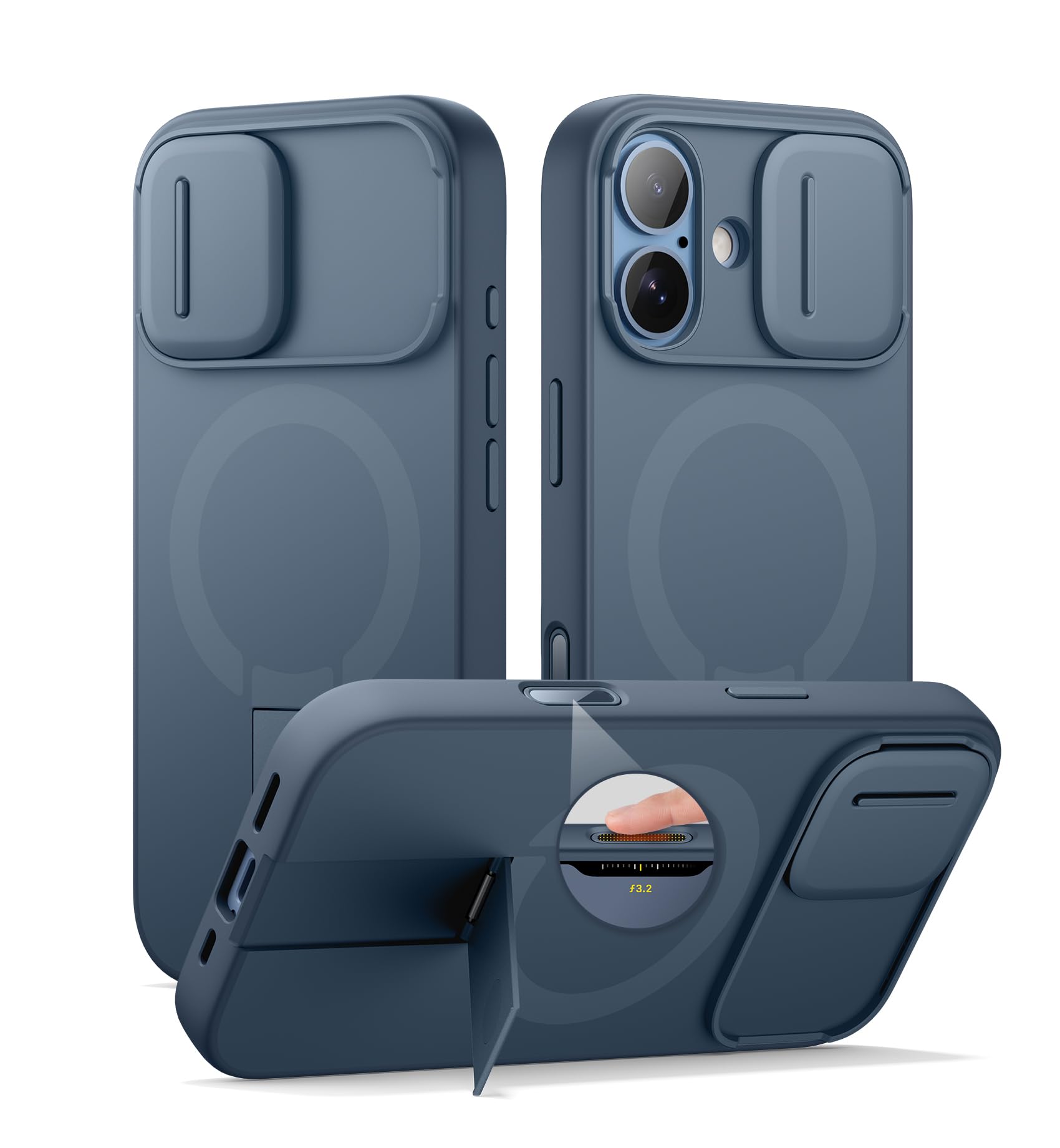 Photo 1 of SURITCH iPhone 17 Case with Camera Control, Slide Cover, Kickstand, MagSafe