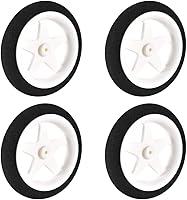 Vista 1 de Uxcell Rueda micro del deporte del avión del avión modelo RC 0,07 pulgadas x 3 pulgadas - 4PCS