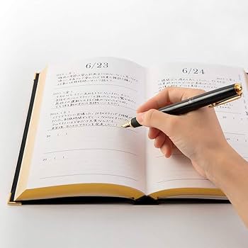 Amazon.co.jp: ミドリ 日記 5年連用 プレミアム 黒 12884006