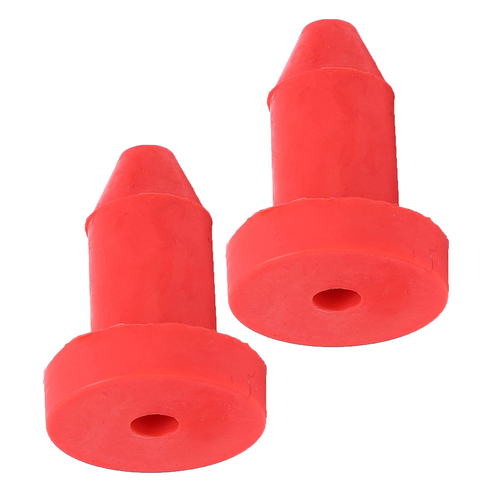 Generic Kayak Drain Plugs, 2pcs Kayak Drain Holes Plugs Tight Push in Rubber for Sundolphin(red)'