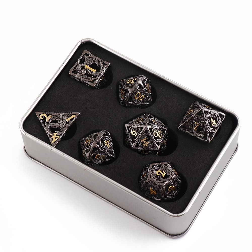 Dados 7 PCE Puertos Pure COPORTETAL HOLOWT Dice SE Utilizado for DIEMSO Y rol DE Dragones TOPTOS TOTEMOS Totems DICETS Set Dice Dado Gigante (Size : 13)