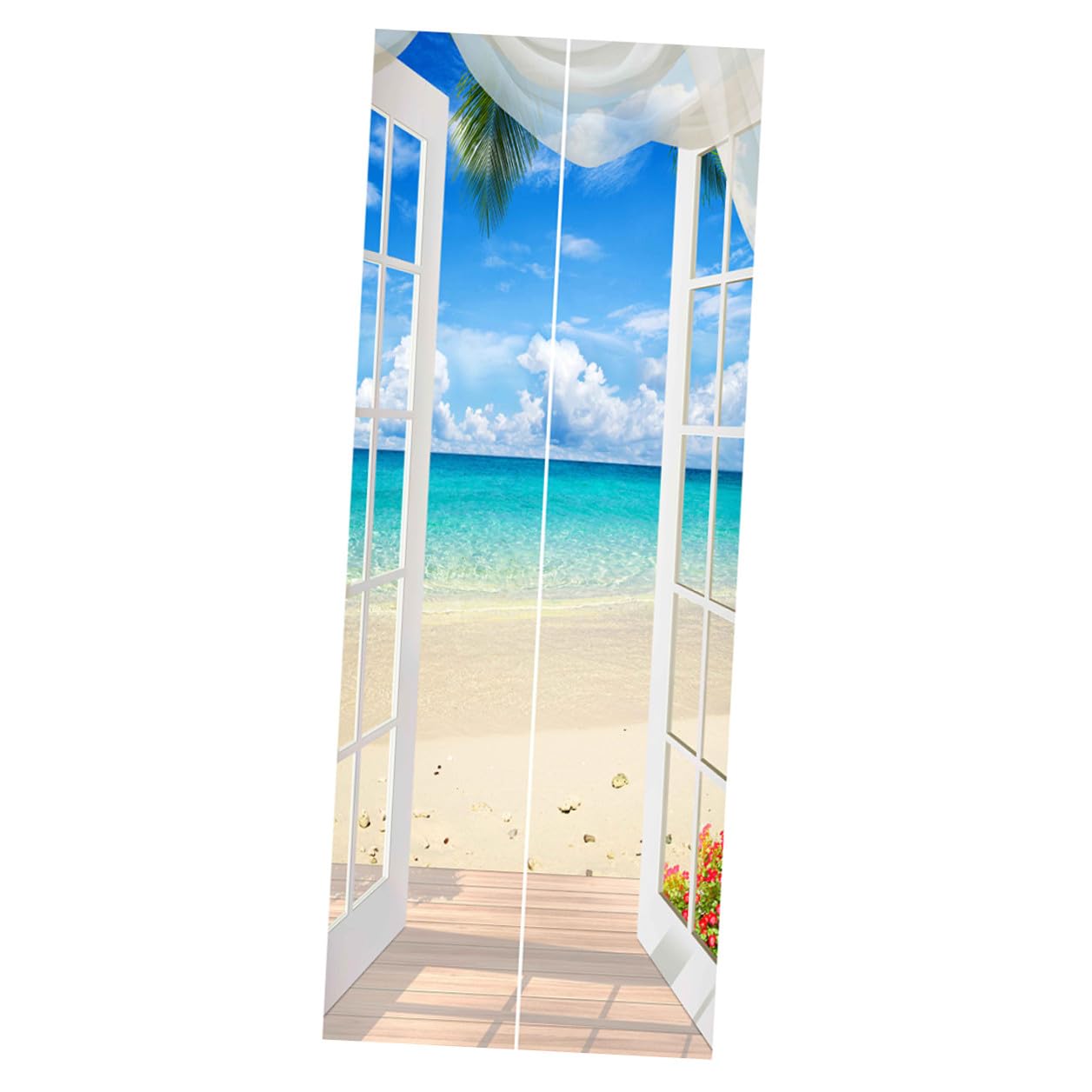 PVC Wandtattoo Fliesenmotiv Selbstklebend Modernes Strand Hintergrundbild Für Wohnzimmer Schlafzimmer Dekoration