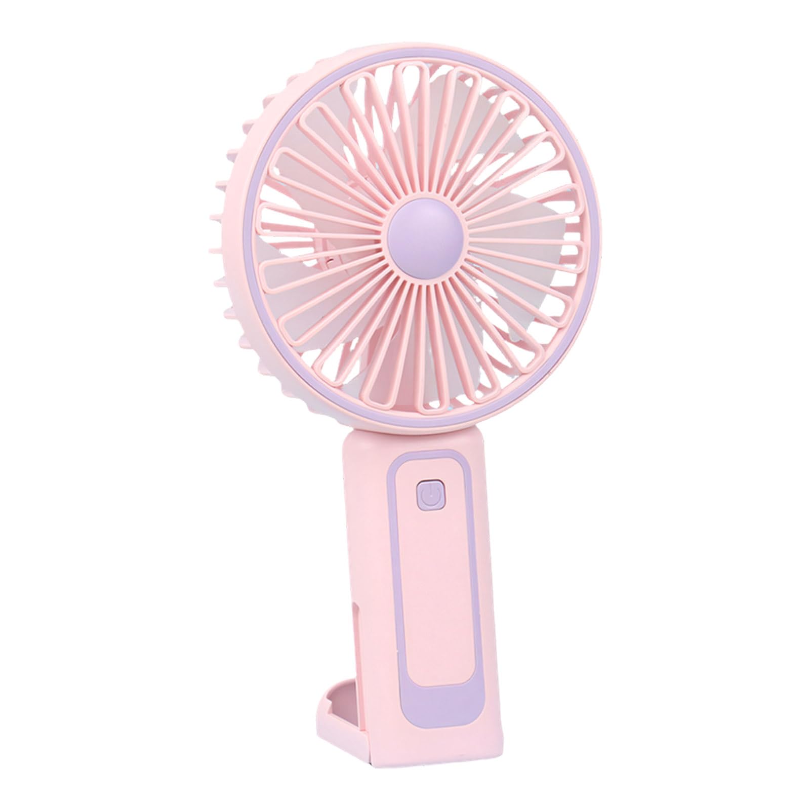 NMFLAB Portable Handheld Desk Small Fan with LED Light 3 Speed Cooling Fan Light Weight Outdoor Personally Coolers Enduring Outdoor Personally Coolers