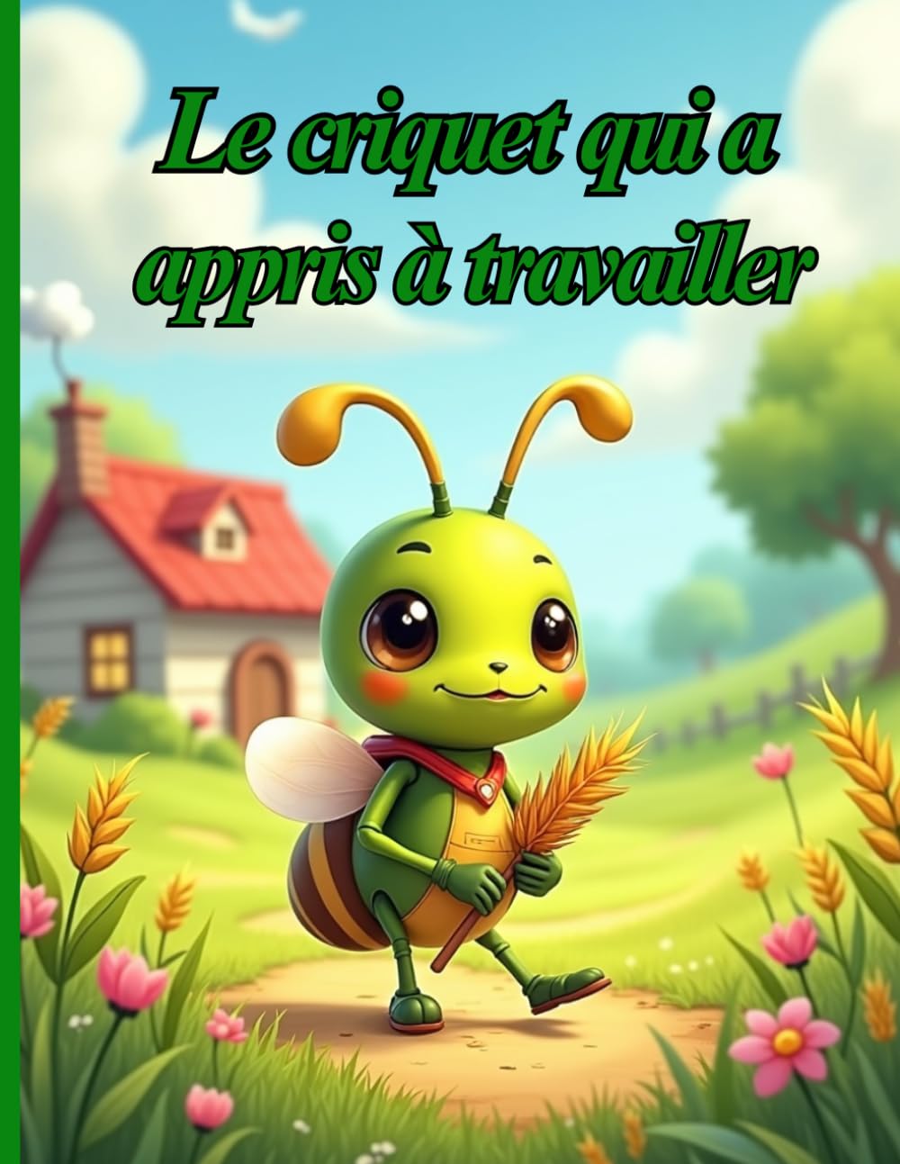 Le criquet qui a appris à travailler: Une histoire pour enfants sur l'équilibre entre le travail et le plaisir | Âges 4-8 ans | Livre illustré en couleurs sur la responsabilité et la joie de vivre
