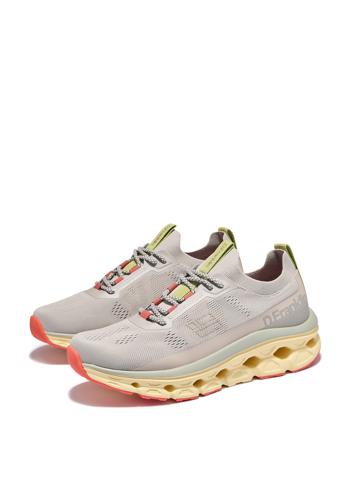D. Franklin Męskie buty sportowe Aero Iron w kolorze szarym - Eleganckie buty męskie - Modę casual - Rozmiar (44)