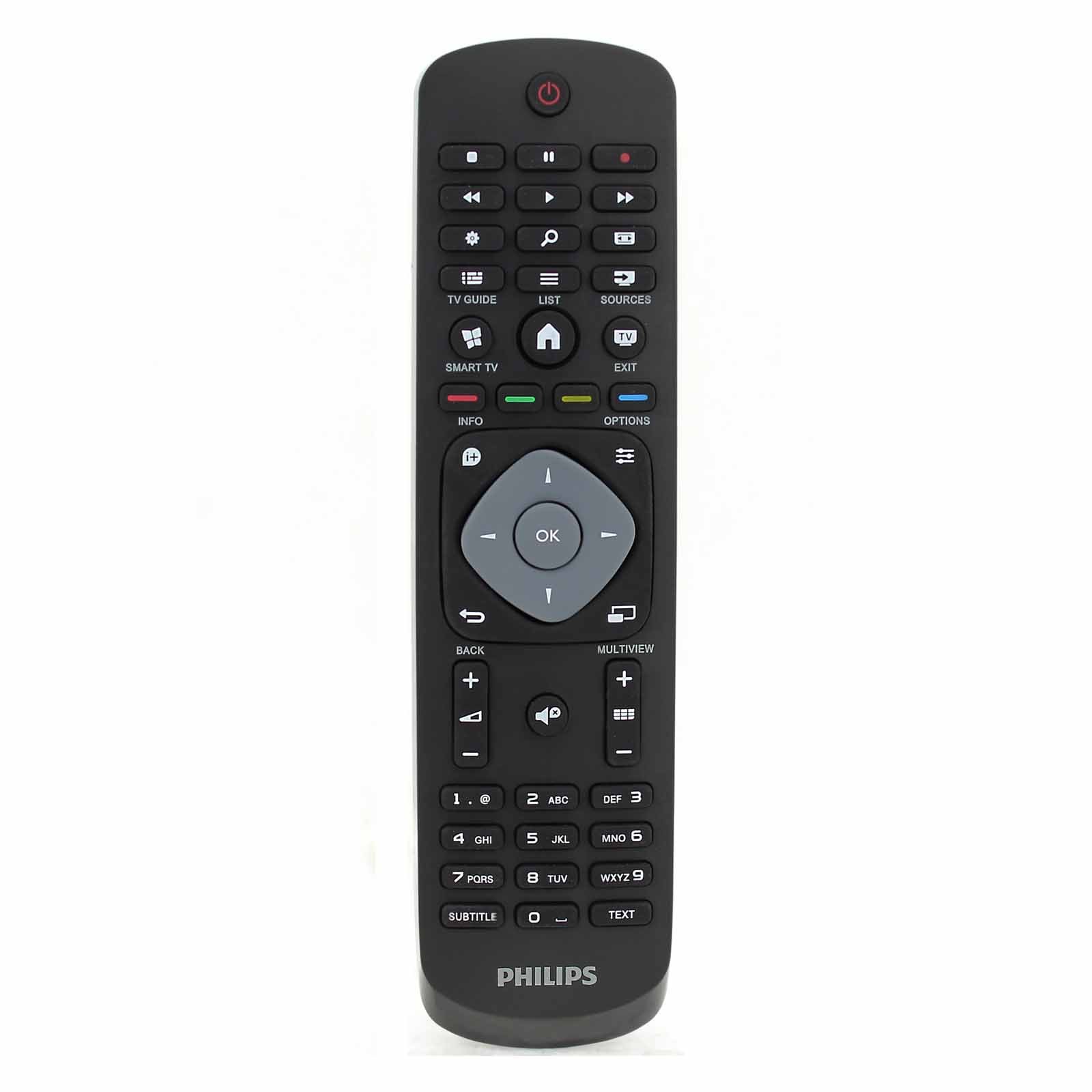 Philips 996590020164 YKF348-001 Genuine Remote Control for 22PFK4209 47PFK6109 49PUS7809 Full HD LED Smart TVs