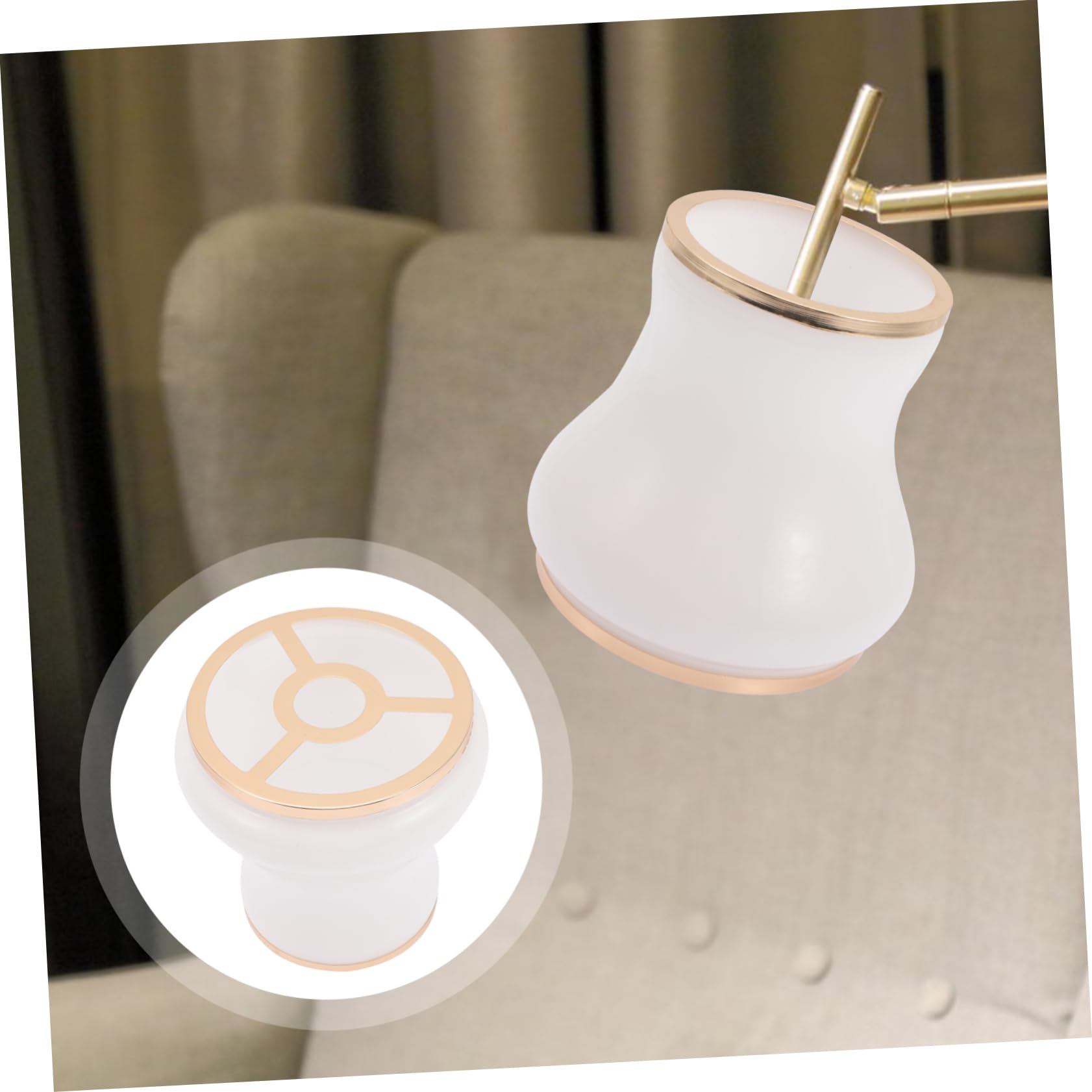 Angoily Eleganter Lampenschirm Aus Glas Für Fassung Für Deckenlampen Tischlampen Und Wandleuchten Modernes Design Vielseitig Einsetzbar Für Schlafzimmer Und Wohnzimmer